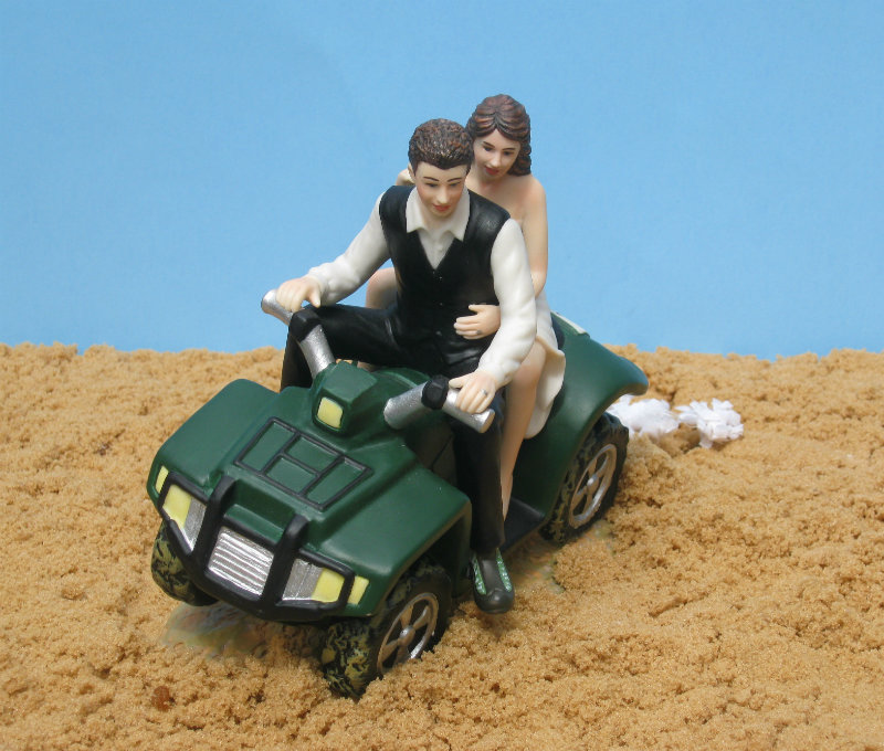 ATV Cake Topper -- Full Tilt!