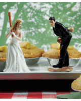 Baseball Cake Toppers
