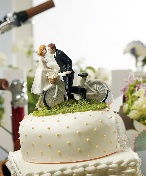Cyclist Cake Topper