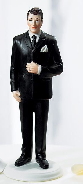 Big Tall Groom Cake Topper Figurine Big Tall Groom Cake Topper Figurine