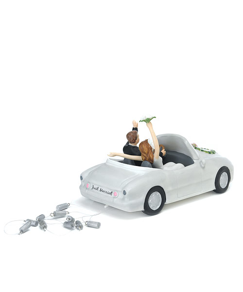 Car Weddng Cake Topper