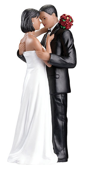 Dancing Cake Topper  African American