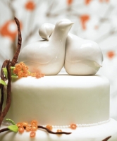 Wedding Doves Wedding Cake Toppers
