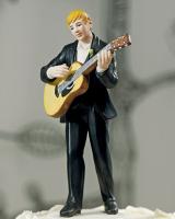 Guitar Cake Topper Groom