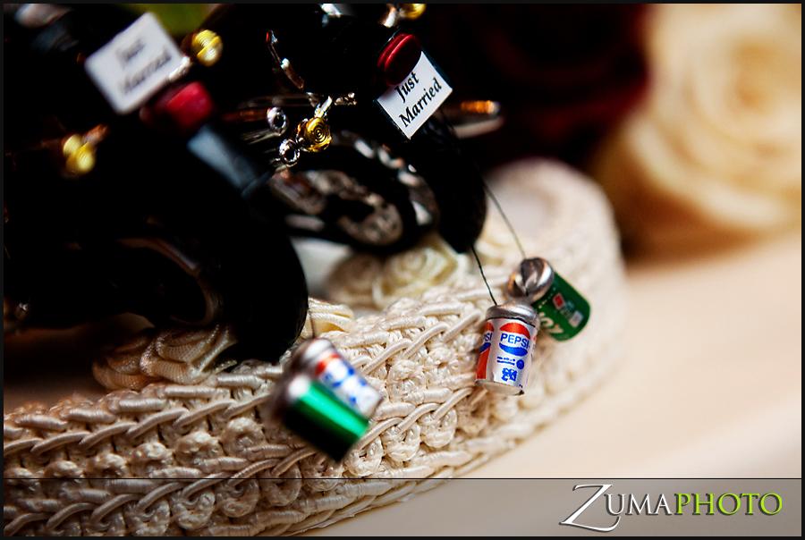 Harley Cake Topper -- back