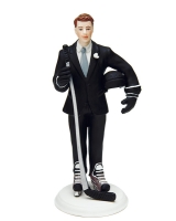 Hockey Wedding Cake Topper