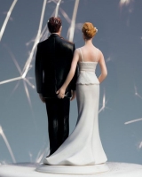 Love Pinch Wedding Cake Topper