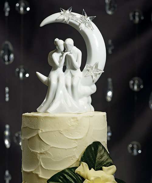 Moon and Stars Cake Topper