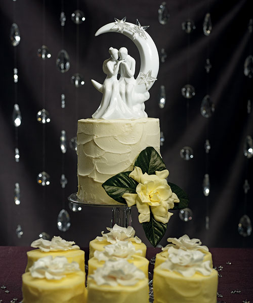 Moon and Stars Cake Toppers