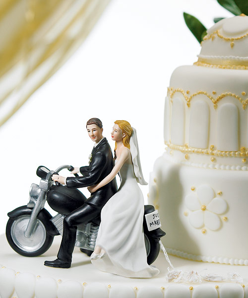 Motorcycle Wedding Cake Topper Motorcycle Wedding Cake Topper