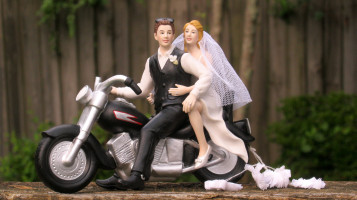 Motorcycle Cake Topper by Magical Day -- New!