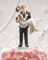 Swept Up In His Arms Cake Topper