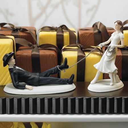 Western Wedding Cake Toppers -- Roping Western Wedding Cake Toppers -- Roping