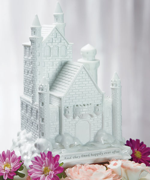 Castle Wedding Cake Topper