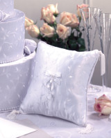 Elegant Satin Ring Bearer Pillow