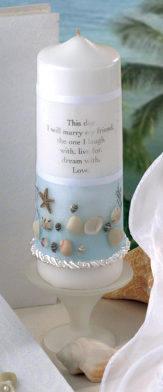 Coastal Mist Unity Candle Coastal Mist Unity Candle
