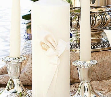 Calla Lily Pillar Candle