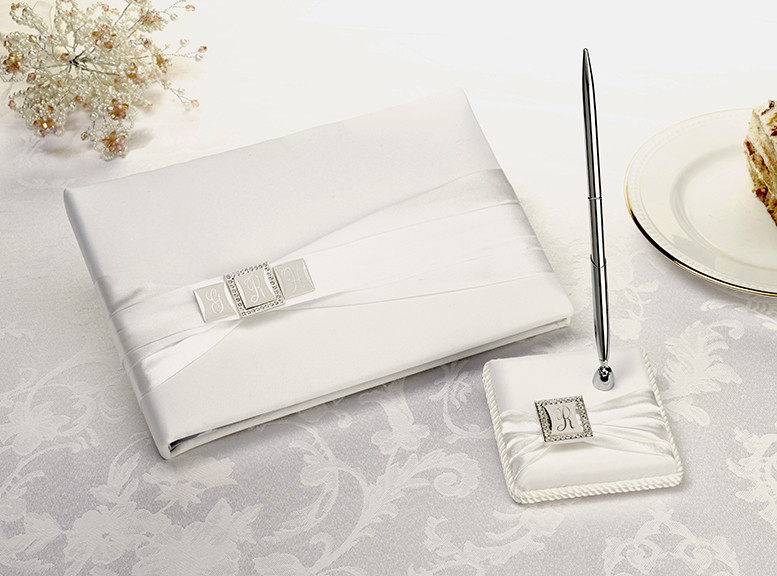 Monogram Sample  with Guest Book