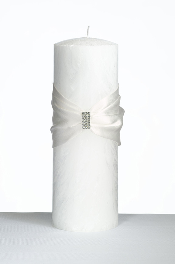 Cream Sash Unity Candle