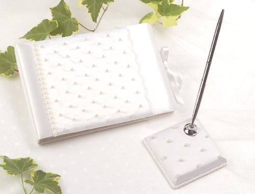 Scattered Pearl Guest Book