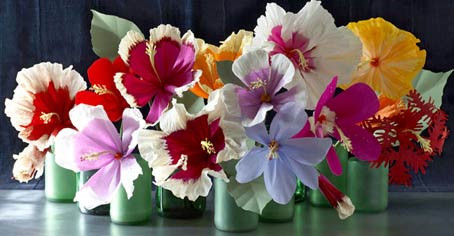 Creative Paper Floral for Bridal Bouquets